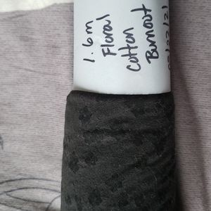 Floral cotton burnout